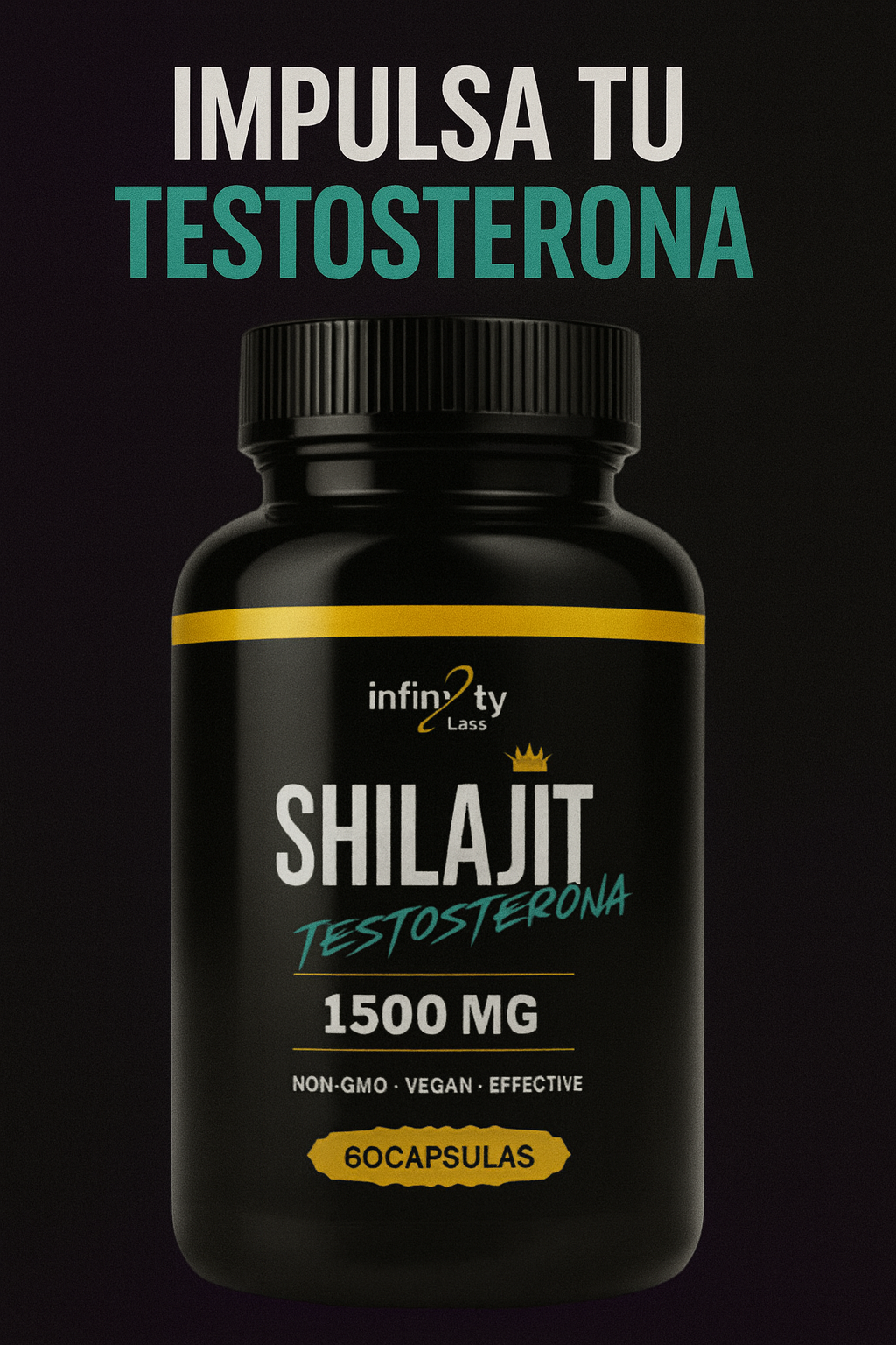SHILAJIT ® 1500 MG ¡ENERGIA QUE SE SIENTE , PODER QUE SE NOTA!